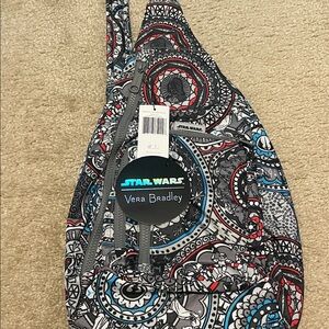 Vera Bradley Star Wars Patterned Sling Bag